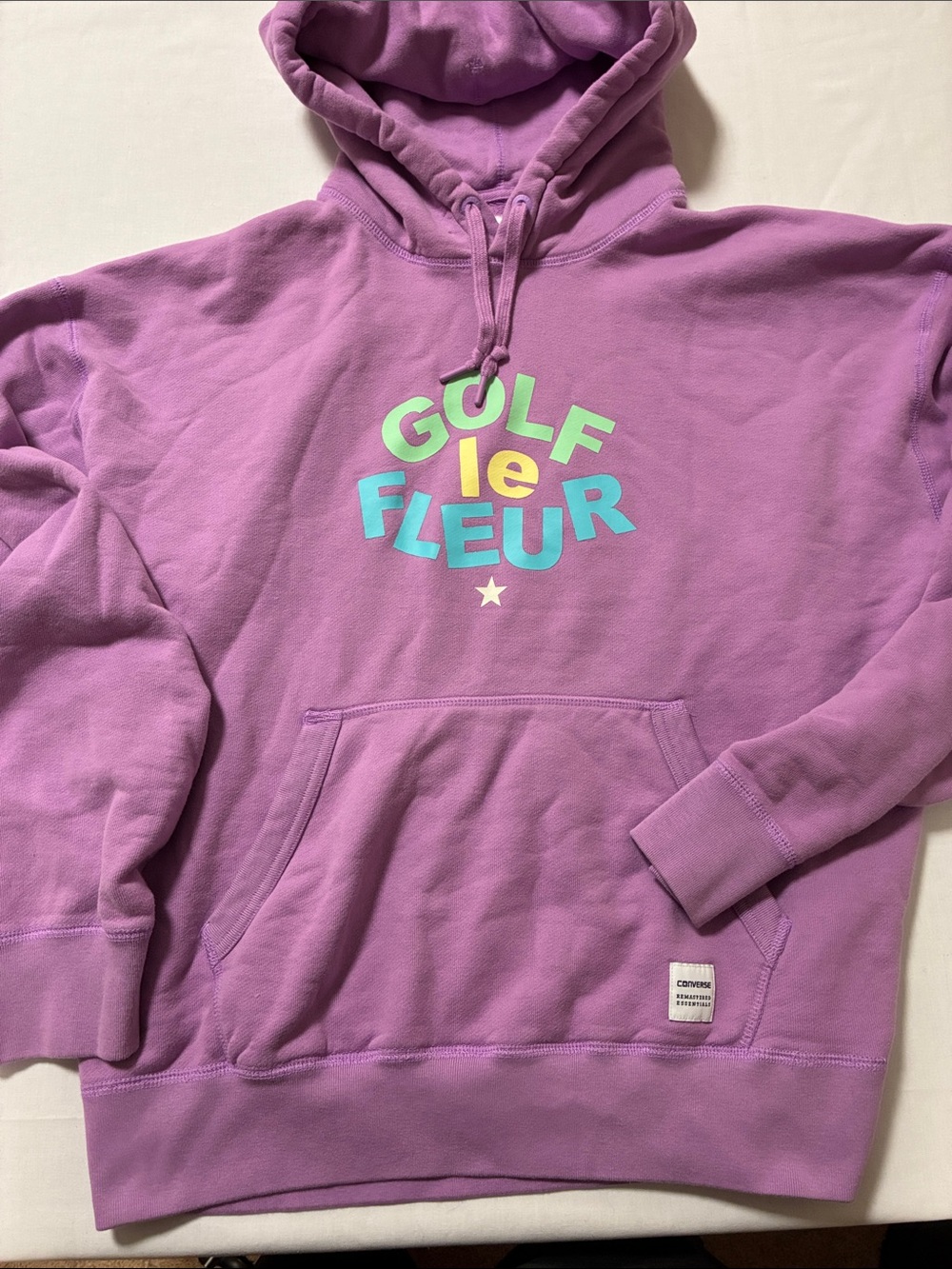 Converse x Tyler The CreatorGolf le Fleur Collab Lavender Pullover Hoodie